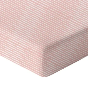 Pink Stripes Organic Crib Sheet - CaringForTots - Professional Baby and Children's Products | Caring for Growth, Caring for Every Moment* Crib Sheets