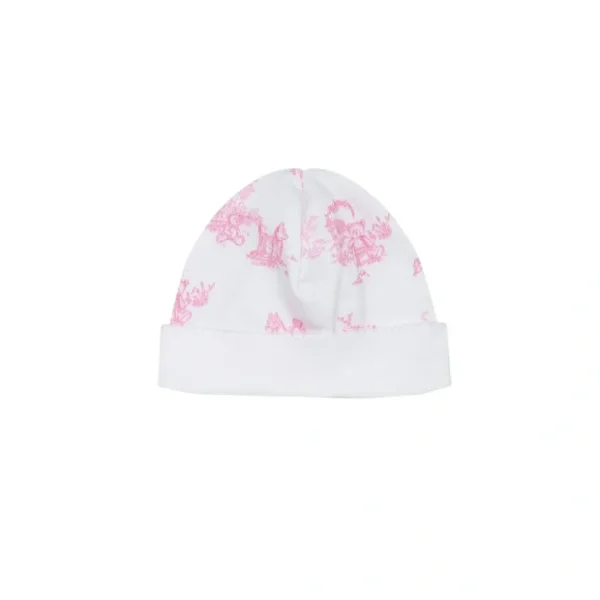 Pink Toile Hat - CaringForTots - Professional Baby and Children's Products | Caring for Growth, Caring for Every Moment* Baby Hats