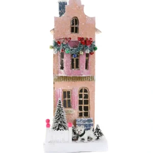 Pink Townhouse - CaringForTots - Professional Baby and Children's Products | Caring for Growth, Caring for Every Moment* Christmas Home Decor