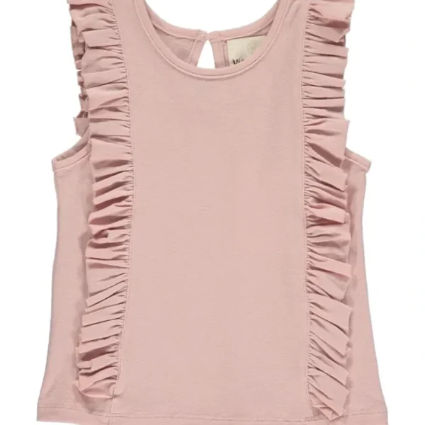 Pippin Ruffle Tank - Pink - CaringForTots - Professional Baby and Children's Products | Caring for Growth, Caring for Every Moment* Girls