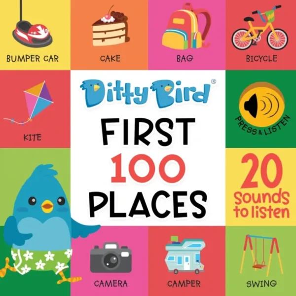 Shop All | 100 Places Sound Book - CaringForTots - Professional Baby and Children's Products | Caring for Growth, Caring for Every Moment