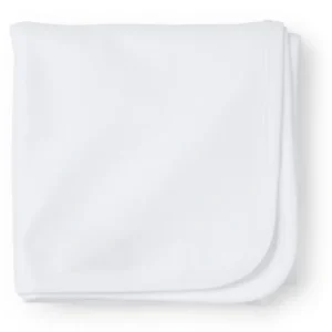Plain Edge Pima Cotton Blanket - White - CaringForTots - Professional Baby and Children's Products | Caring for Growth, Caring for Every Moment* Baby Blankets