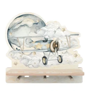 Plane Mini Shelf - CaringForTots - Professional Baby and Children's Products | Caring for Growth, Caring for Every Moment* Shelf