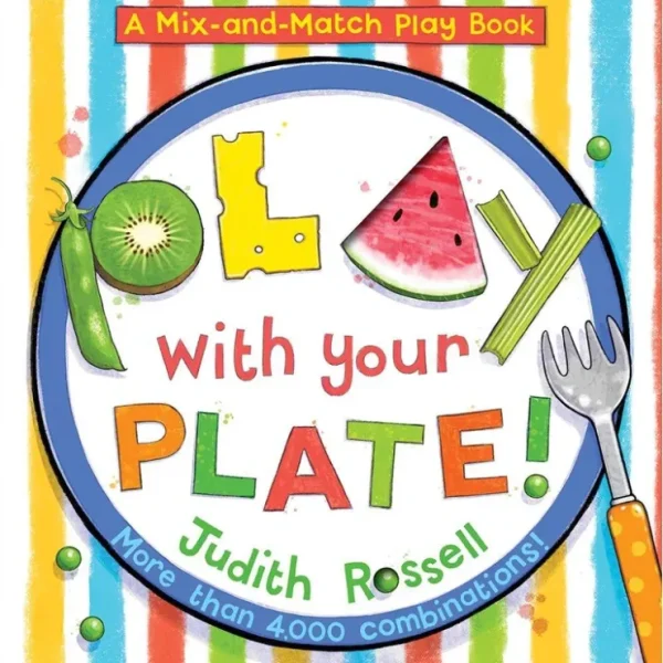 Play with Your Plate! (A Mix-and-Match Play Book) - CaringForTots - Professional Baby and Children's Products | Caring for Growth, Caring for Every Moment* Toys