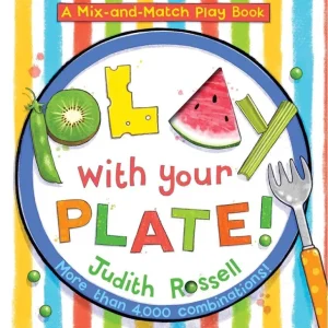 Books | Play with Your Plate! (A Mix-and-Match Play Book) - CaringForTots - Professional Baby and Children's Products | Caring for Growth, Caring for Every Moment