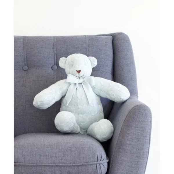 Plush Cable Knit Teddy Bear Colors - CaringForTots - Professional Baby and Children's Products | Caring for Growth, Caring for Every Moment* Plushies