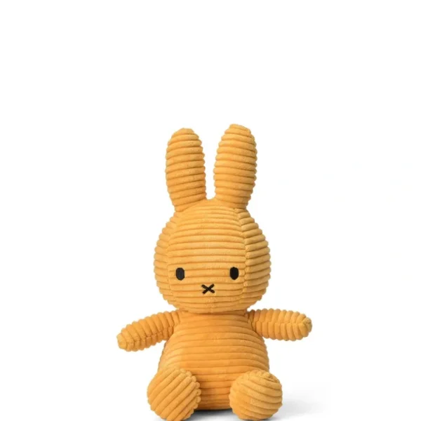 Toys | Plush Miffy Sitting Corduroy 9" - CaringForTots - Professional Baby and Children's Products | Caring for Growth, Caring for Every Moment