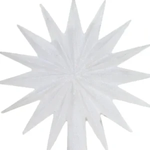 Shop All | 16 Point Star Tree Topper, White - CaringForTots - Professional Baby and Children's Products | Caring for Growth, Caring for Every Moment