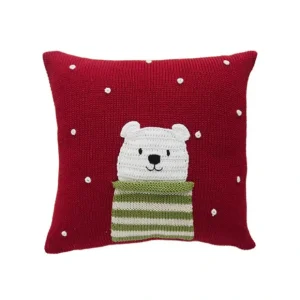 Polar Bear 10" Pillow - CaringForTots - Professional Baby and Children's Products | Caring for Growth, Caring for Every Moment* Decorative Pillows