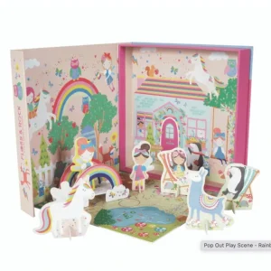 Toys | Pop Out Play Scene - Rainbow Fairy - CaringForTots - Professional Baby and Children's Products | Caring for Growth, Caring for Every Moment