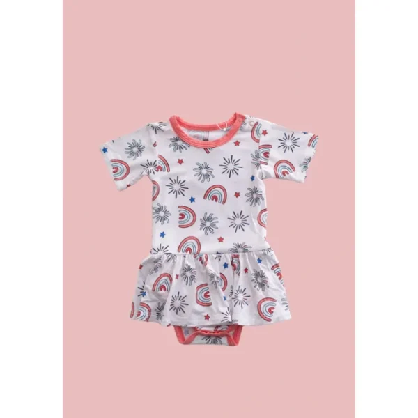 Porter In The Usa Dream Bodysuit Dress - CaringForTots - Professional Baby and Children's Products | Caring for Growth, Caring for Every Moment* Dresses - Short Sleeve