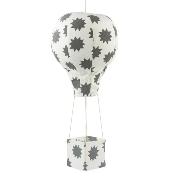 Toys | Pow! Charcoal Stars Hot Air Balloon - CaringForTots - Professional Baby and Children's Products | Caring for Growth, Caring for Every Moment
