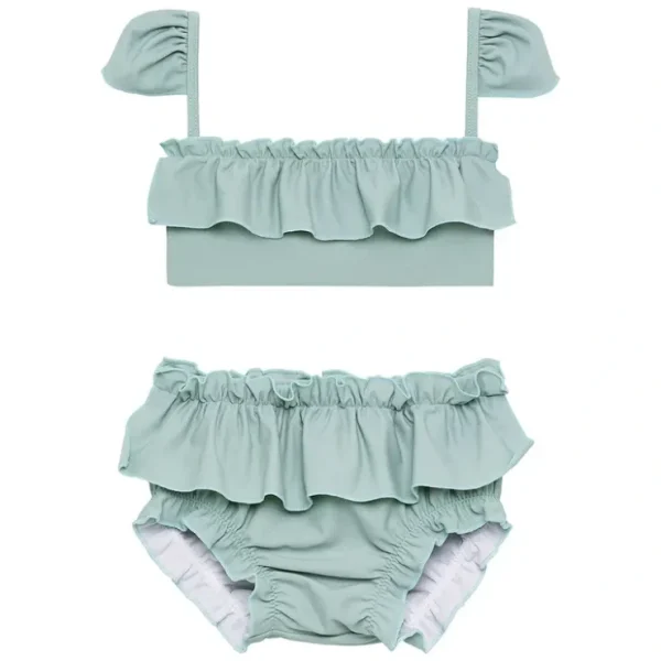 Powder Blue Mini Cabana Bikini Set - CaringForTots - Professional Baby and Children's Products | Caring for Growth, Caring for Every Moment* Bikinis