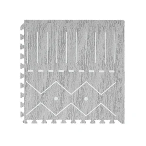 Premium Foam Playmats | Berber - Storm - CaringForTots - Professional Baby and Children's Products | Caring for Growth, Caring for Every Moment* All Products