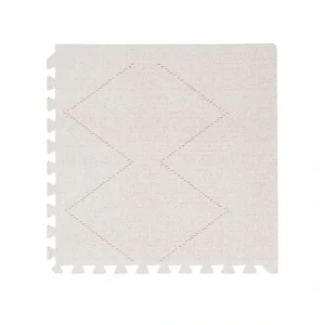 Premium Foam Playmats | Tulum - Bone - CaringForTots - Professional Baby and Children's Products | Caring for Growth, Caring for Every Moment* All Products