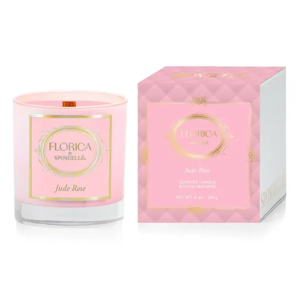 Pre-order Jude Rose Candle | Florica - CaringForTots - Professional Baby and Children's Products | Caring for Growth, Caring for Every Moment* Home Fragrance