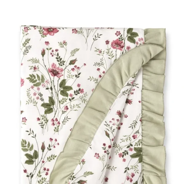 Pretty Petals Bamboo Stroller Blanket - CaringForTots - Professional Baby and Children's Products | Caring for Growth, Caring for Every Moment* Baby Blankets