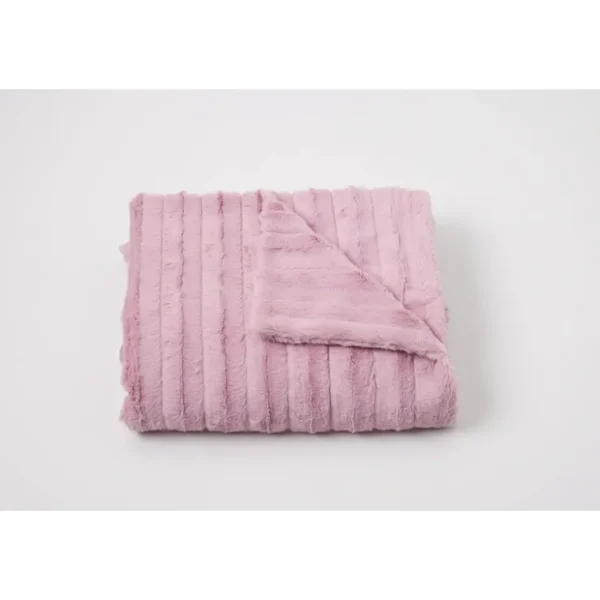 Primrose Channel Faux Fur Crib Blanket - CaringForTots - Professional Baby and Children's Products | Caring for Growth, Caring for Every Moment* Blankets