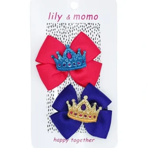 Princess Bows Hair Clip - CaringForTots - Professional Baby and Children's Products | Caring for Growth, Caring for Every Moment* Happy Together Collection