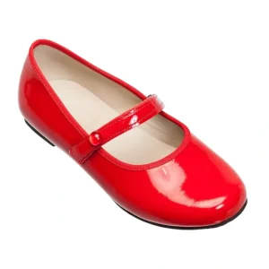 Princess Flat Patent Red - CaringForTots - Professional Baby and Children's Products | Caring for Growth, Caring for Every Moment* Flats