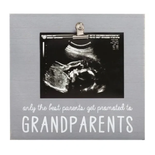 Clothing | Promoted to Grandparents Sonogram Frame - CaringForTots - Professional Baby and Children's Products | Caring for Growth, Caring for Every Moment