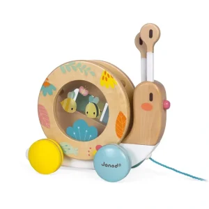 Pure - Pull Along Snail - CaringForTots - Professional Baby and Children's Products | Caring for Growth, Caring for Every Moment* Push & Pull