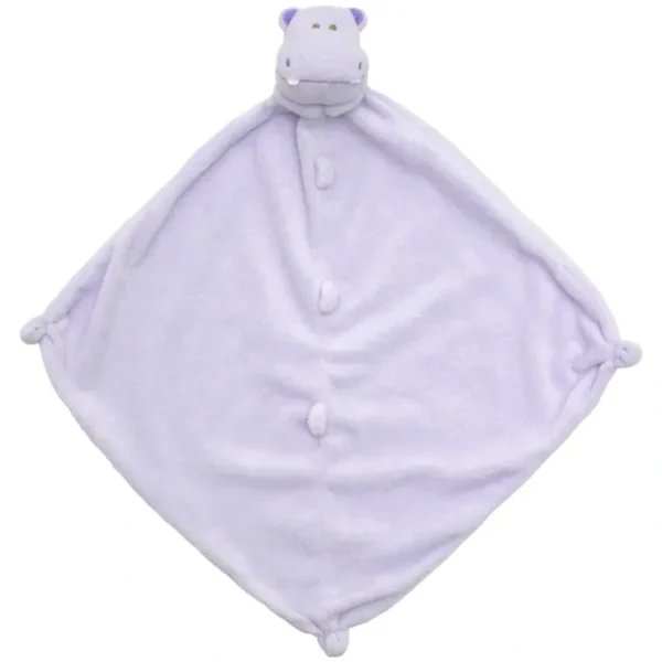 Purple Hippo Blankie - CaringForTots - Professional Baby and Children's Products | Caring for Growth, Caring for Every Moment* Blankets