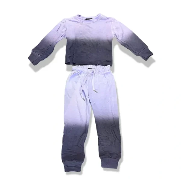 Purple Ombre Sweatshirt Jogger Set - CaringForTots - Professional Baby and Children's Products | Caring for Growth, Caring for Every Moment* Girls