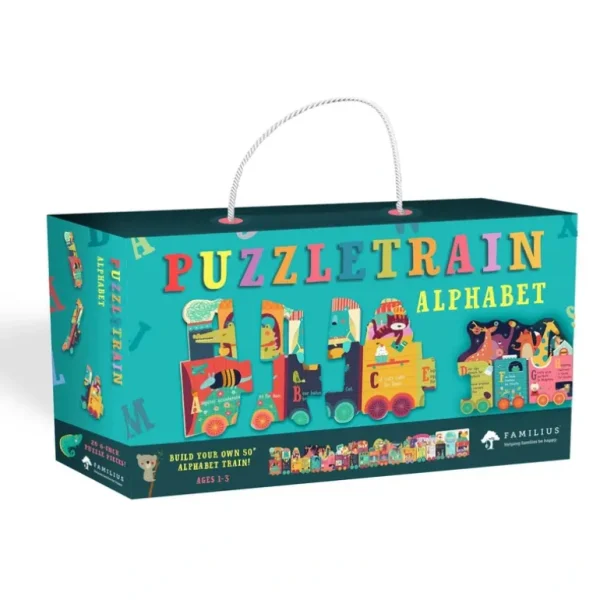 Toys | Puzzletrain Alphabet 26-Piece Puzzle - CaringForTots - Professional Baby and Children's Products | Caring for Growth, Caring for Every Moment