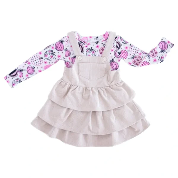 Quinn Corduroy Overall Set - CaringForTots - Professional Baby and Children's Products | Caring for Growth, Caring for Every Moment* Rompers - Overall
