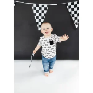 Race Day Dream Pocket Tee - CaringForTots - Professional Baby and Children's Products | Caring for Growth, Caring for Every Moment* The Dream Pocket Tee