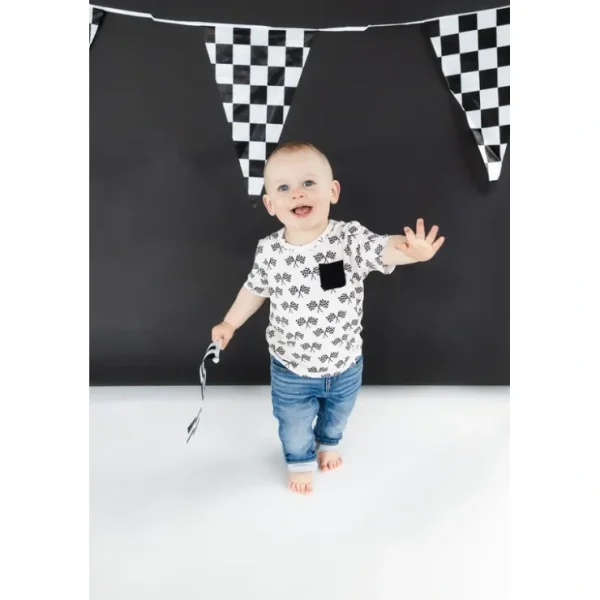 Race Day Dream Pocket Tee - CaringForTots - Professional Baby and Children's Products | Caring for Growth, Caring for Every Moment* The Dream Pocket Tee