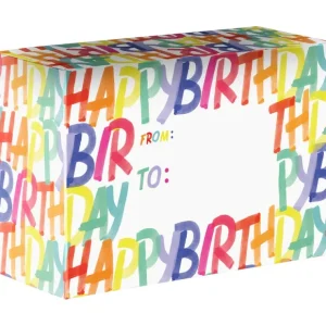 Rainbow Small Birthday Printed Gift Mailing Boxes - CaringForTots - Professional Baby and Children's Products | Caring for Growth, Caring for Every Moment* Mailing Boxes