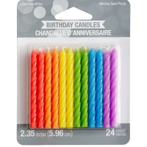 Rainbow Solid Candles - CaringForTots - Professional Baby and Children's Products | Caring for Growth, Caring for Every Moment* -