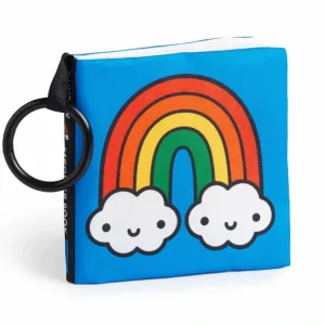 Books | Rainbow World Crinkle Fabric Stroller Book - CaringForTots - Professional Baby and Children's Products | Caring for Growth, Caring for Every Moment