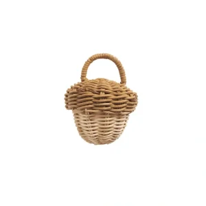 Rattan Acorn Rattle - CaringForTots - Professional Baby and Children's Products | Caring for Growth, Caring for Every Moment* Books