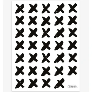 Rebel Rules - Wall Decals Walls - Cross (black) - CaringForTots - Professional Baby and Children's Products | Caring for Growth, Caring for Every Moment* All Products