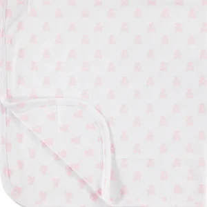 Receiving Blanket - Teddy Bear Pink - CaringForTots - Professional Baby and Children's Products | Caring for Growth, Caring for Every Moment* Blankets