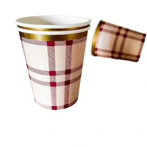 Red Plaid Cups - CaringForTots - Professional Baby and Children's Products | Caring for Growth, Caring for Every Moment* Party Cups