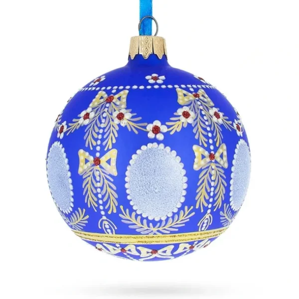 Shop All | 1908 Regal Alexander Palace Royal Egg - Blown Glass Ball Christmas Ornament 3.25 Inches - CaringForTots - Professional Baby and Children's Products | Caring for Growth, Caring for Every Moment