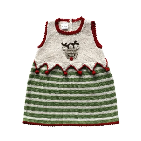 Reindeer Dress - CaringForTots - Professional Baby and Children's Products | Caring for Growth, Caring for Every Moment* Dresses