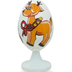 Reindeer Wooden Figurine - CaringForTots - Professional Baby and Children's Products | Caring for Growth, Caring for Every Moment* Animal