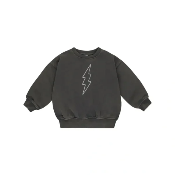 Relaxed Sweatshirt - Bolt - CaringForTots - Professional Baby and Children's Products | Caring for Growth, Caring for Every Moment* Boys