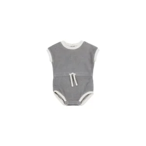 Clothing | Retro Romper - Lagoon - CaringForTots - Professional Baby and Children's Products | Caring for Growth, Caring for Every Moment
