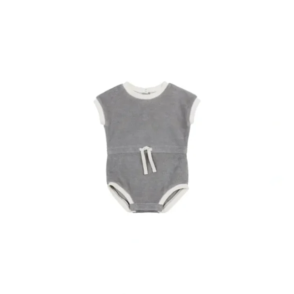 Clothing | Retro Romper - Lagoon - CaringForTots - Professional Baby and Children's Products | Caring for Growth, Caring for Every Moment