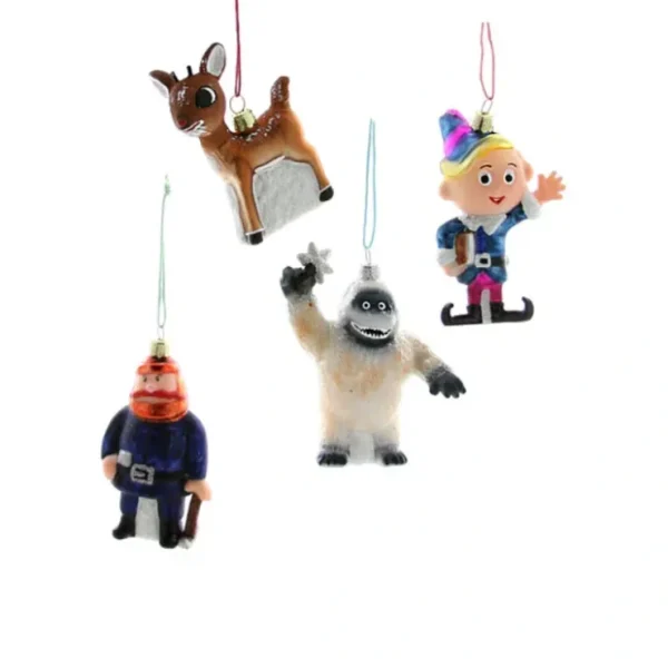 Retro Rudoph Character Ornament Set - CaringForTots - Professional Baby and Children's Products | Caring for Growth, Caring for Every Moment* Christmas Tree Ornaments