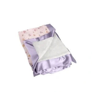 Reversible Baby Blanket - Mushy Love - CaringForTots - Professional Baby and Children's Products | Caring for Growth, Caring for Every Moment* Baby Blankets