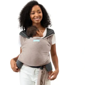 Reversible Wrap Baby Carrier - Taupe/charcoal - CaringForTots - Professional Baby and Children's Products | Caring for Growth, Caring for Every Moment* Baby Wraps