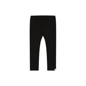 Rib Leggings Black - CaringForTots - Professional Baby and Children's Products | Caring for Growth, Caring for Every Moment* Leggings