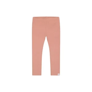 Rib Leggings Cinnamon Pink - CaringForTots - Professional Baby and Children's Products | Caring for Growth, Caring for Every Moment* Leggings